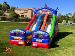 182 1766516971 Carnival Fun House Double Slide