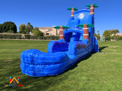 Blue Hurricane Waterslide