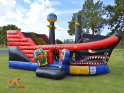 Pirate Ship Bounce House Playland