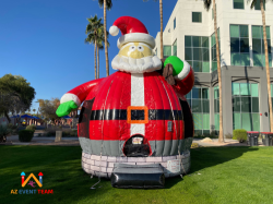 Christmas Santa Bounce House