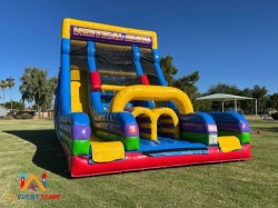 Vertical Rush Inflatable Slide