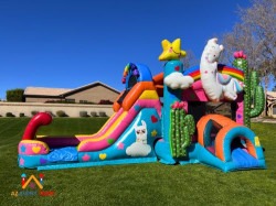 Llama Slide Bounce House