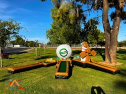 3 Hole Inflatable Mini Golf
