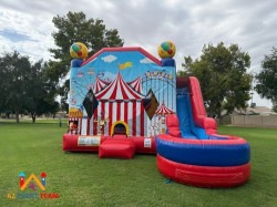 Carnival Fun 7n1 Slide Bounce House